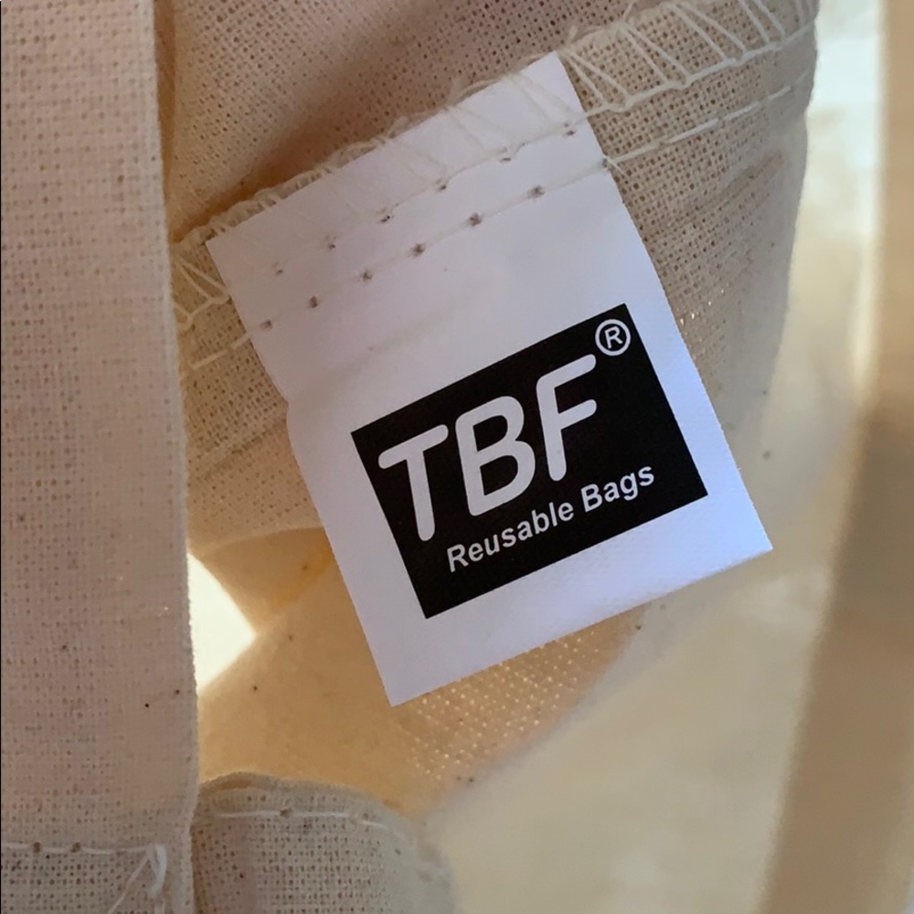TBF Reusable Bags Poshmark Cotton Shopping Bag - Picture 4 of 4